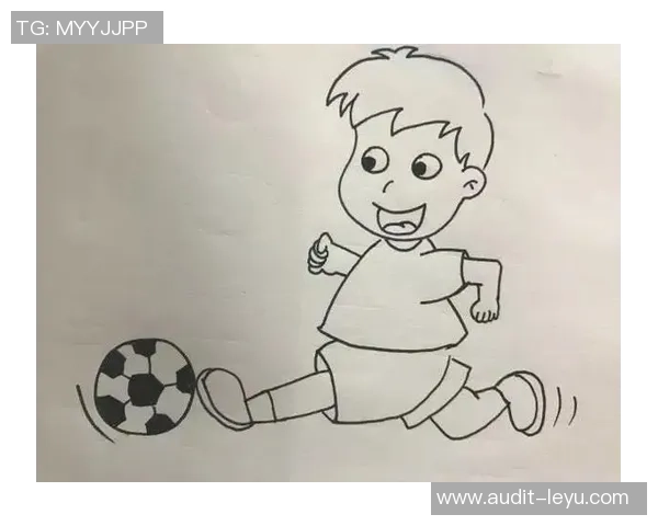 踢足球的简笔画大全轻松学会各种足球动作与技巧的绘制方法